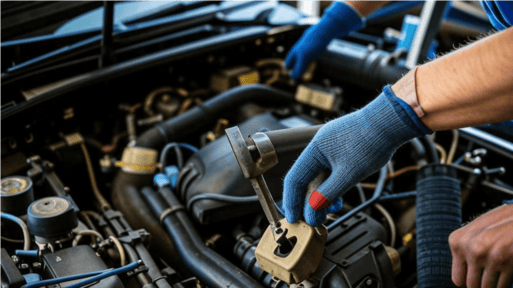 Automobilio remonto pavyzdys